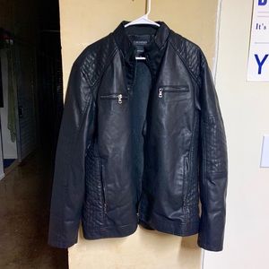 Men’s Black Winter Riding Jacket